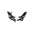 LighTech Adjustable Rear Sets With Fixed Foot Pegs for Yamaha R7 2022–2026