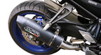 GPR exhaust Yamaha Fz 8  2010-2016, Furore Nero, Homologated legal slip-on exhaust including removable db killer and link pipe - GPR Exhausts