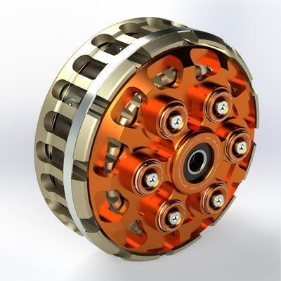 Slipper clutch with basket - KBIKE