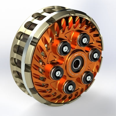 Slipper clutch adjustable with basket - KBIKE