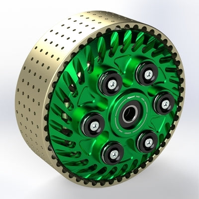 Slipper clutch adjustable with 48 teeth basket - KBIKE