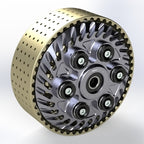 Slipper clutch adjustable with 48 teeth basket - KBIKE