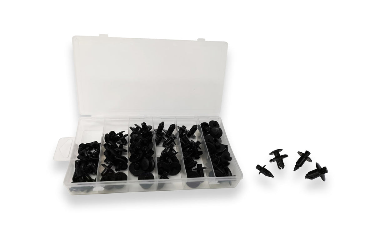 CNC Racing Fairing Rivet Push Pin Kit – 80PCS Nylon - CNC Racing