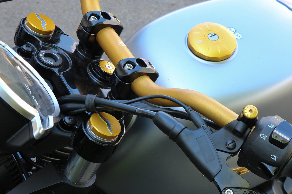 CNC Racing Steering Stem Top Plate Nut for Moto Guzzi - CNC Racing image 4