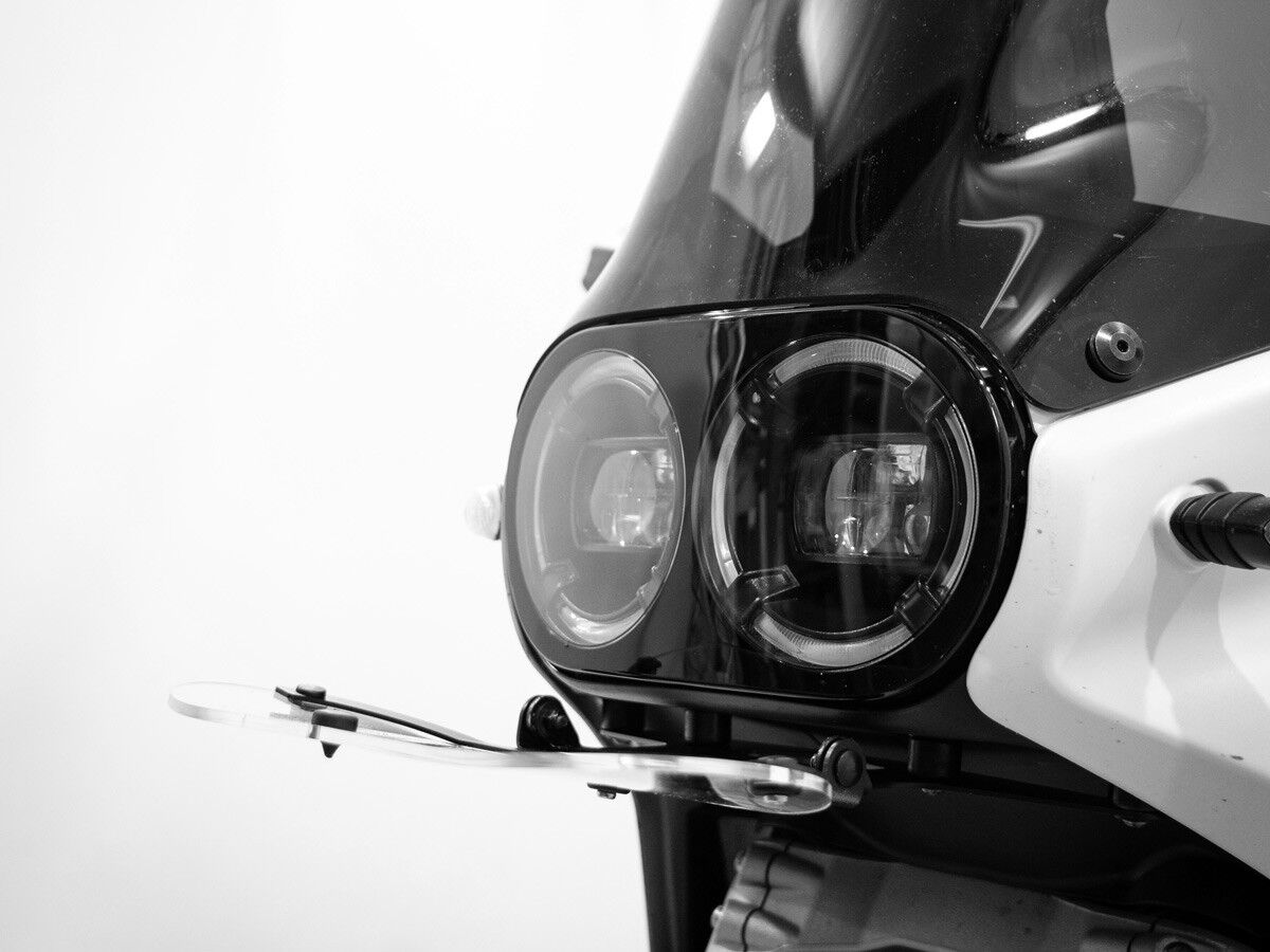 DBK Desertx Folding Plexi Headlight Protection