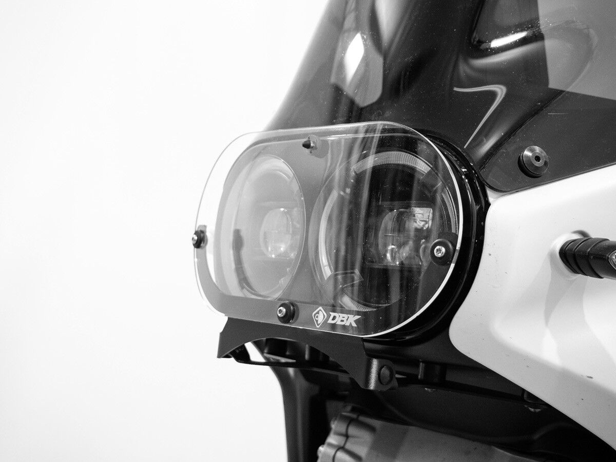 DBK Desertx Folding Plexi Headlight Protection
