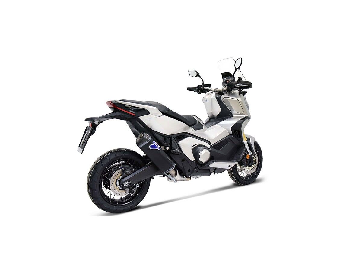 HONDA X-ADV 750 17-22 Termignoni Black Titanium Slip On - TERMIGNONI
