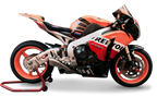 HP Corse Hydroform Satin Exhaust for Honda CBR 1000RR 2008-2013 - HP Corse