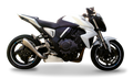 HP Corse Hydroform Satin Exhaust for Honda CB 1000R 2008-2016 - HP Corse