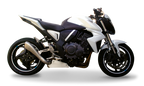 HP Corse Hydroform Satin Exhaust for Honda CB 1000R 2008-2016 - HP Corse