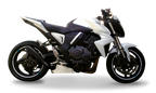 HP Corse Hydroform Black Exhaust for Honda CB 1000R 2008-2016 - HP Corse