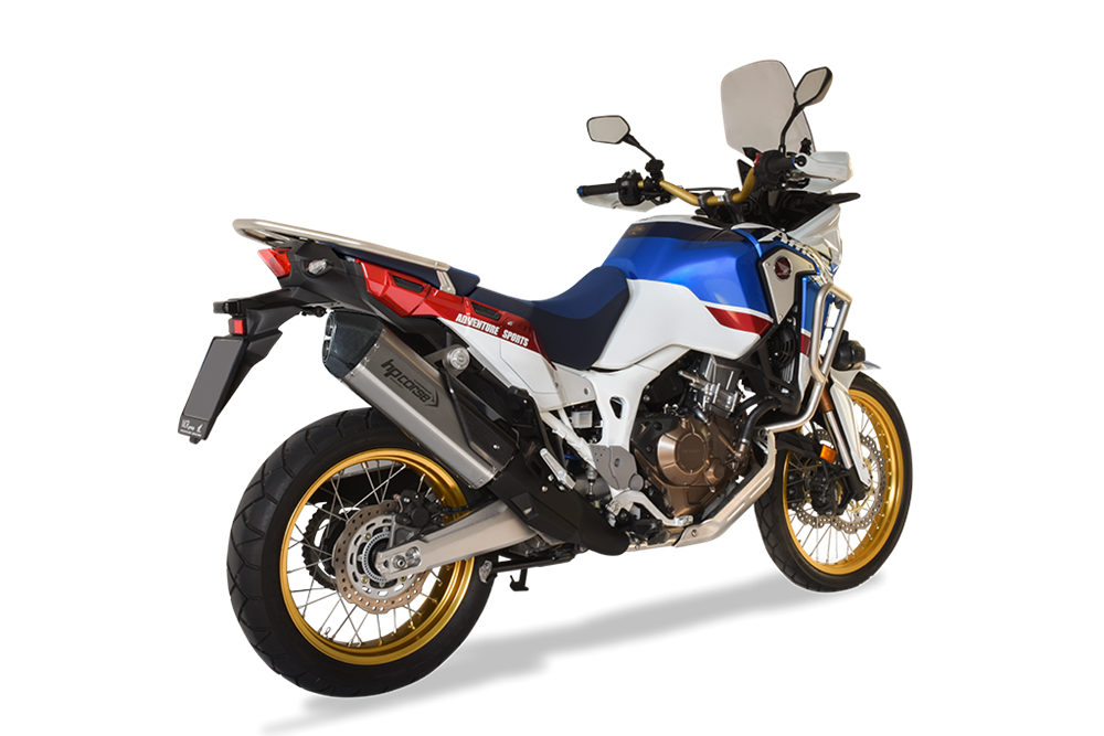HP Corse SPS Carbon Titanium Exhaust for Honda Africa Twin CRF 1000 2016-2019 - HP Corse