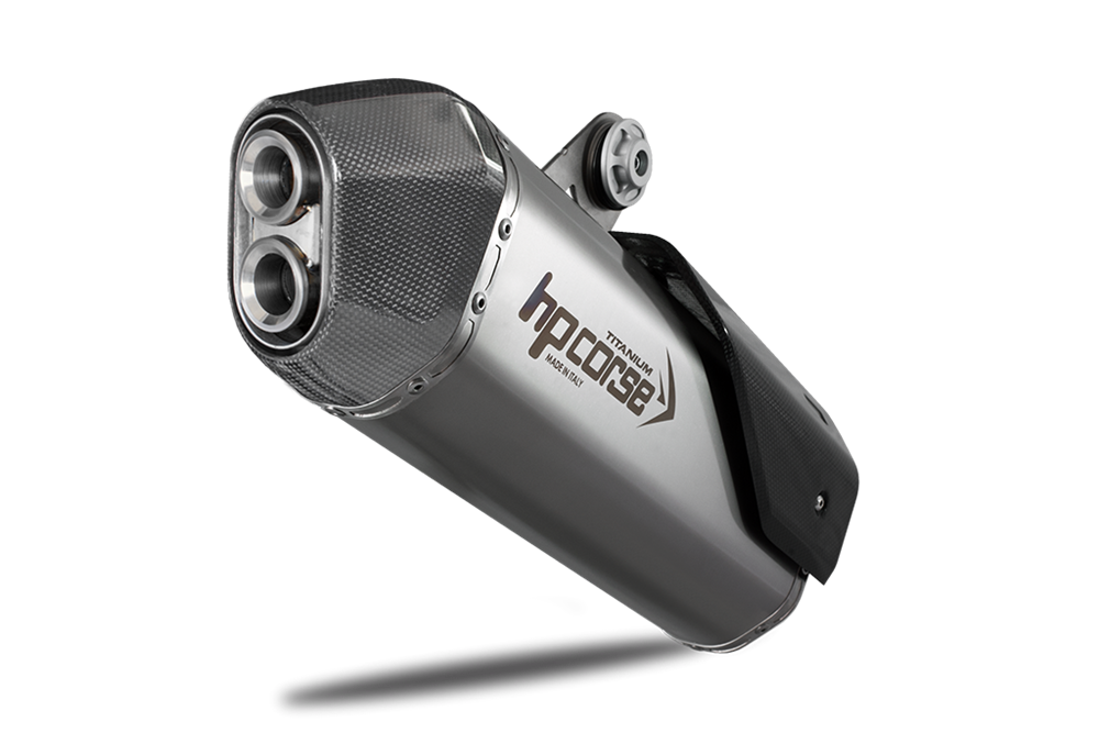HP Corse SPS Carbon Titanium Exhaust for Honda Africa Twin CRF 1000 2016-2019 - HP Corse