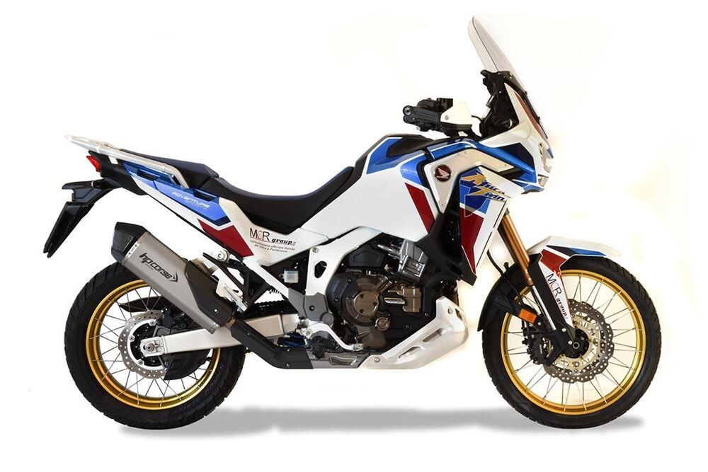 HP Corse SPS Carbon Titanium Exhaust for Honda Africa Twin CRF 1100 2020-2024 - HP Corse
