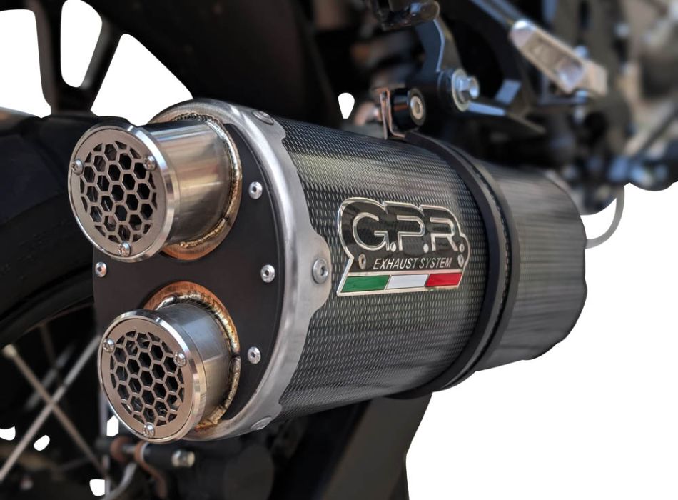 GPR Exhausts Honda XL750 Transalp 2025–2026 – Dual Poppy