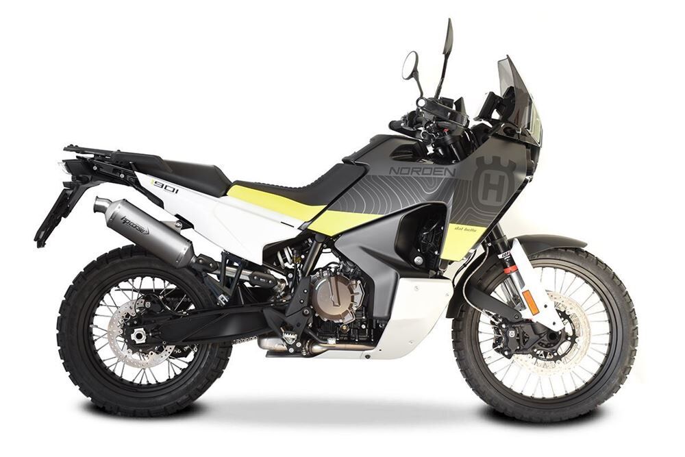 HP Corse SP-1 Short Exhaust for Husqvarna Norden 901 - HP Corse