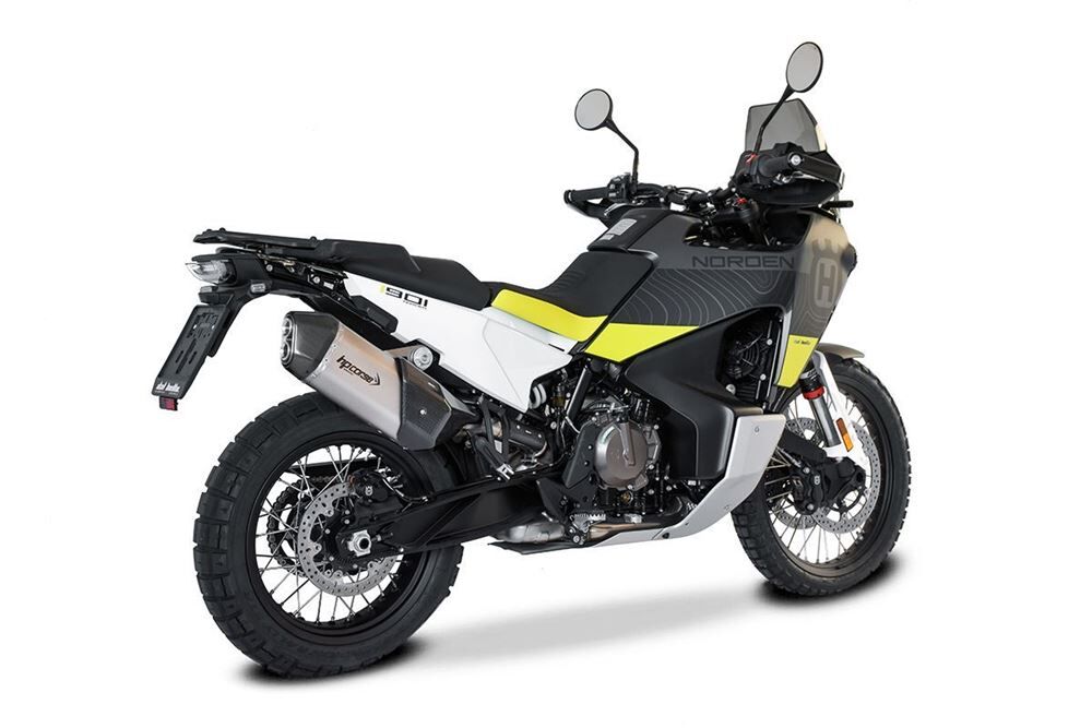 HP Corse SPS Carbon Short Titanium Exhaust for Husqvarna Norden 901 - HP Corse