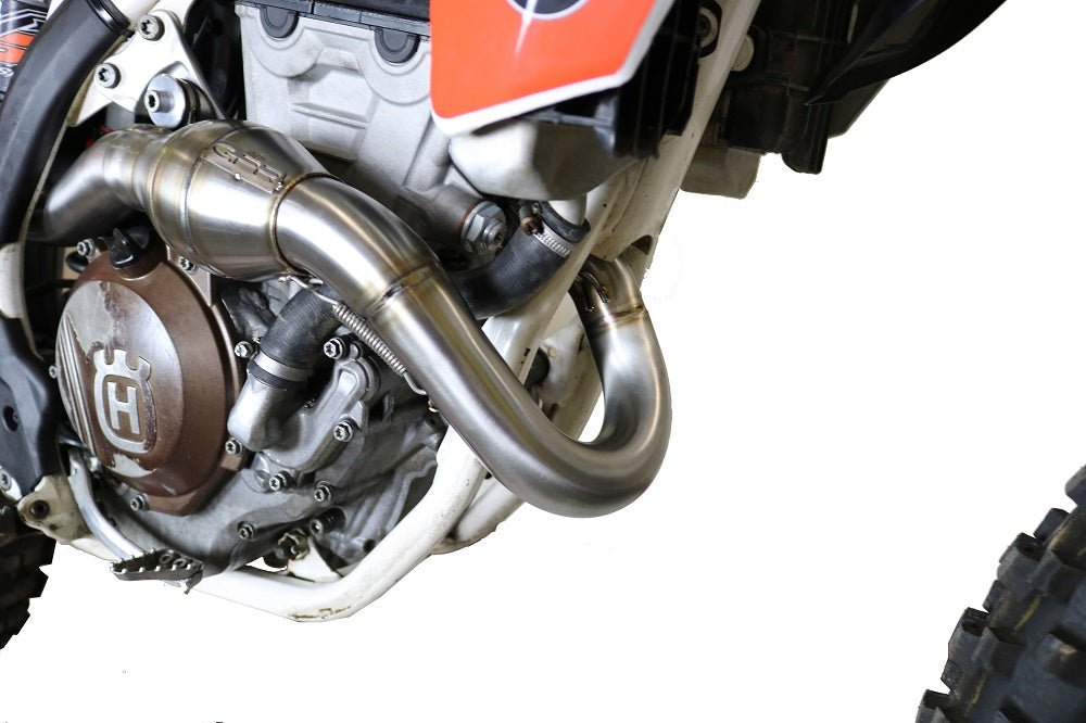 GPR exhaust Ktm SX-F 450 2019-2019, Pentacross FULL Titanium, Racing full system exhaust, including removable db killer/spark arrestor - GPR Exhausts
