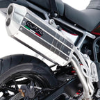 GPR exhaust Bmw R 1200 Gs -Adventure 2010-2012, Hyper Sonic Inox, Homologated legal slip-on exhaust including removable db killer and link pipe - GPR Exhausts