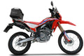 GPR Tech Alpi-Tech 26L Aluminium Top Case with Roof Rack & Specific Fitting Plate - Honda CRF 300 L / Rally (2021–2024) - Black