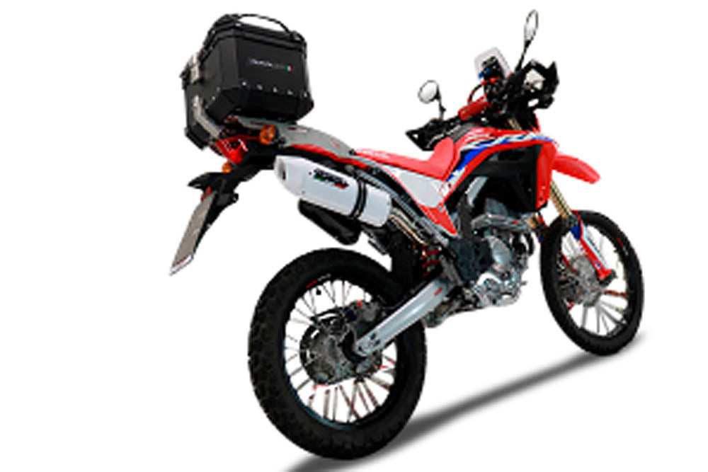 GPR Tech Alpi-Tech 26L Aluminium Top Case with Roof Rack & Specific Fitting Plate - Honda CRF 300 L / Rally (2021–2024) - Black - image 6