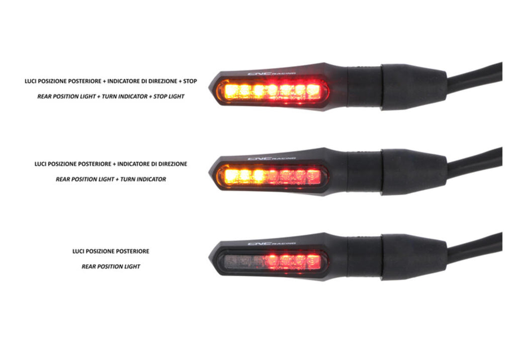 CNC Racing Turn Indicator Task + Rear Position and Stop Light LED Approved - CNC Racing image 5