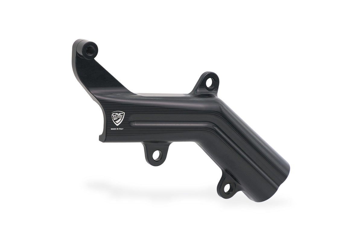 CNC Racing Brake Lines Cover with Fluid Reservoir Bracket for Ducati