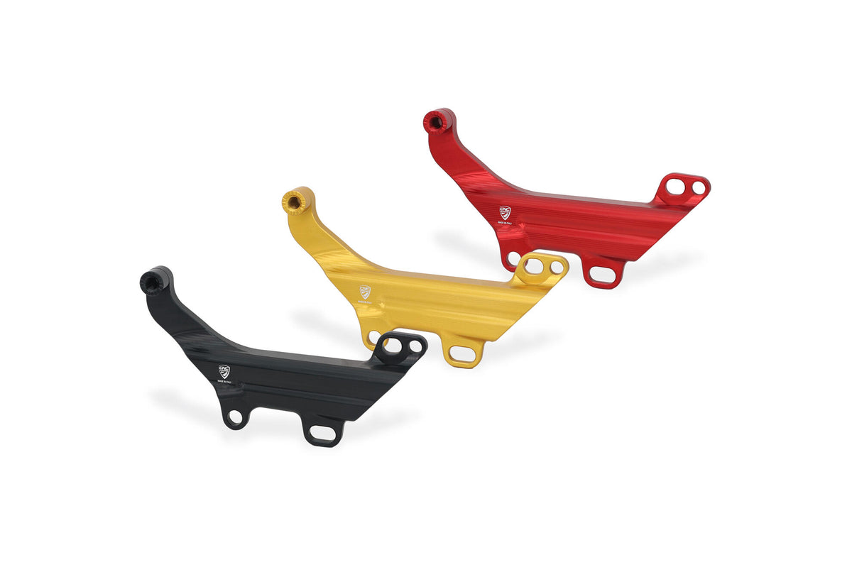 CNC Racing Brake Lines Cover with Fluid Reservoir Bracket for Ducati - CNC Racing