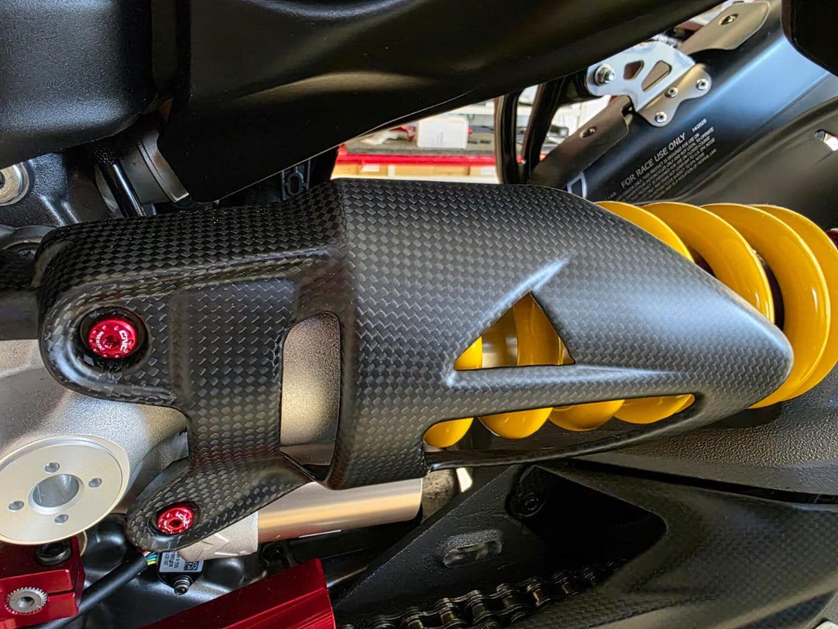 CNC Racing Rear Shock – ABSorber Guard in Carbon for Ducati Multistrada V2 MY2025 - CNC Racing image 4