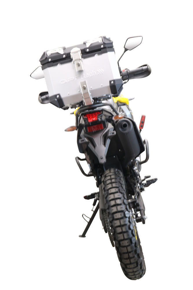 GPR Tech Alpi-Tech 26L Aluminium Top Case with Specific Fitting Plate - Voge 300Rally (2022–2024) - Silver - image 5