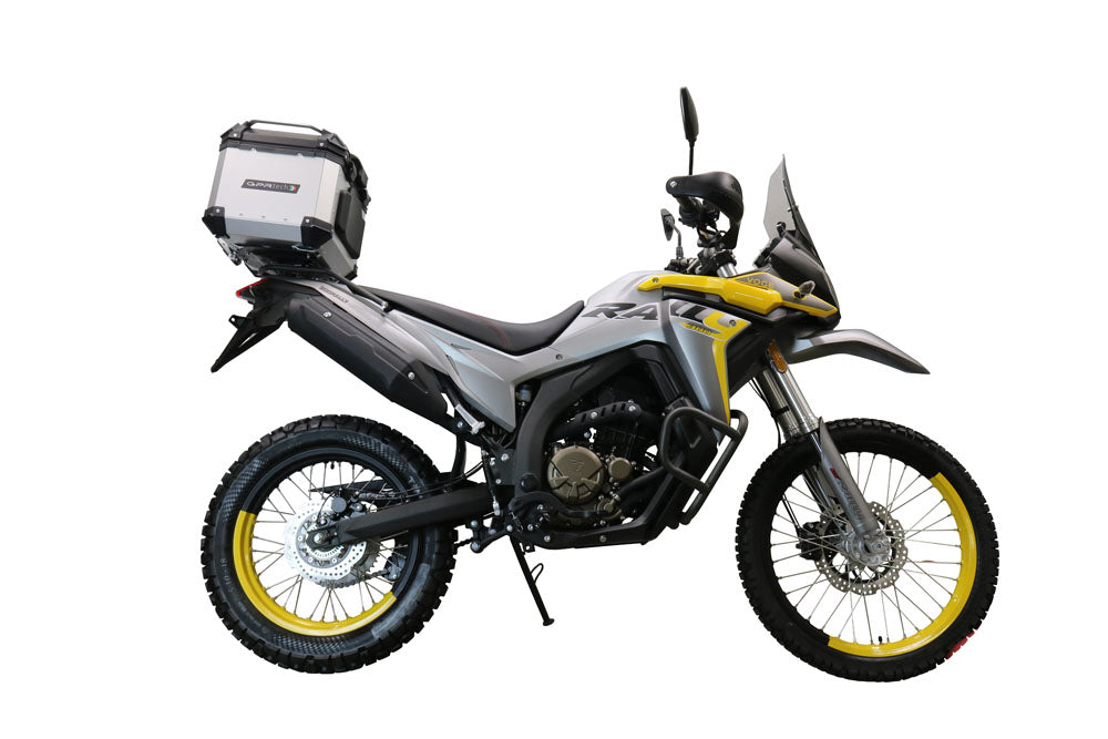GPR Tech Alpi-Tech 35L Aluminium Top Case with Specific Fitting Plate - Voge 300Rally (2022–2024) - Silver