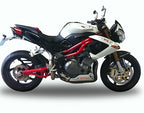 GPR exhaust Benelli Tnt 1130 2008-2016, Tiburon Poppy, Homologated legal slip-on exhaust including removable db killer and link pipe - GPR Exhausts