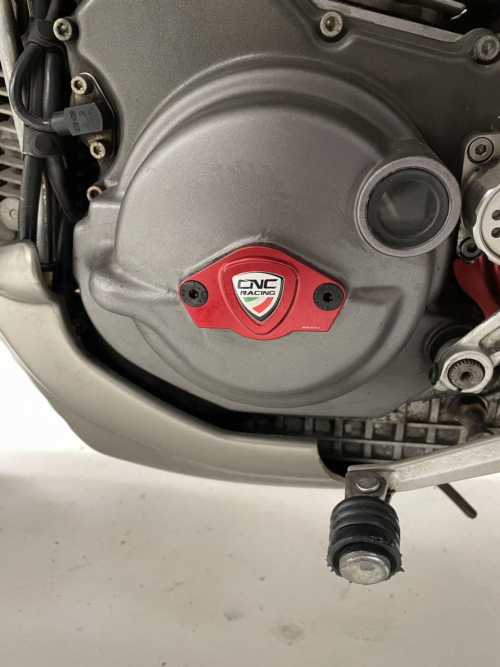 CNC Racing Timing Inspection Cover for Ducati – Sticker Edition - CNC Racing image 2