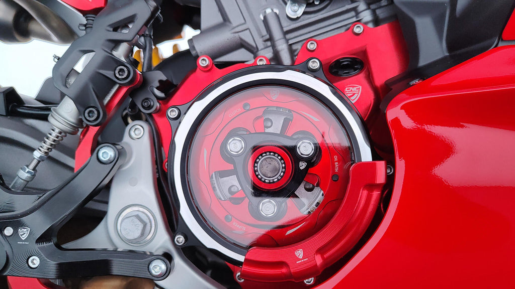 CNC Racing Clear Clutch Cover for Ducati Multistrada V2 – Panigale V2 – Streetfighter V2 MY2025 - CNC Racing image 10