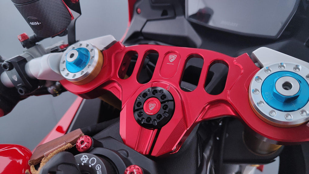 CNC Racing Triple Clamps for Ducati Panigale V2 MY2025 – Top Yoke - CNC Racing image 10