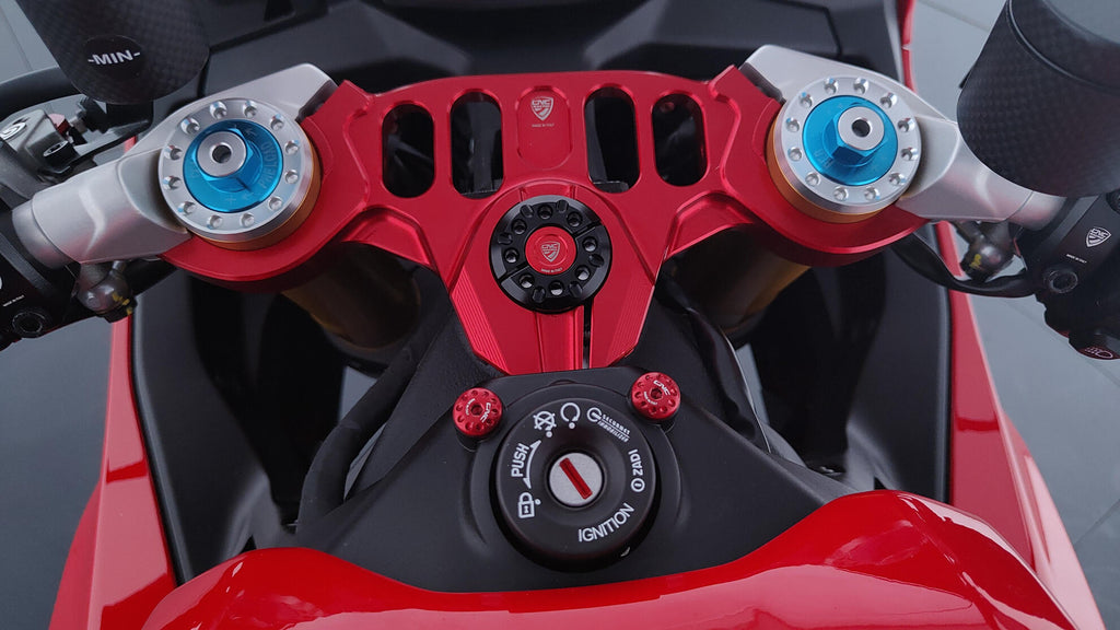 CNC Racing Triple Clamps for Ducati Panigale V2 MY2025 – Top Yoke - CNC Racing image 7