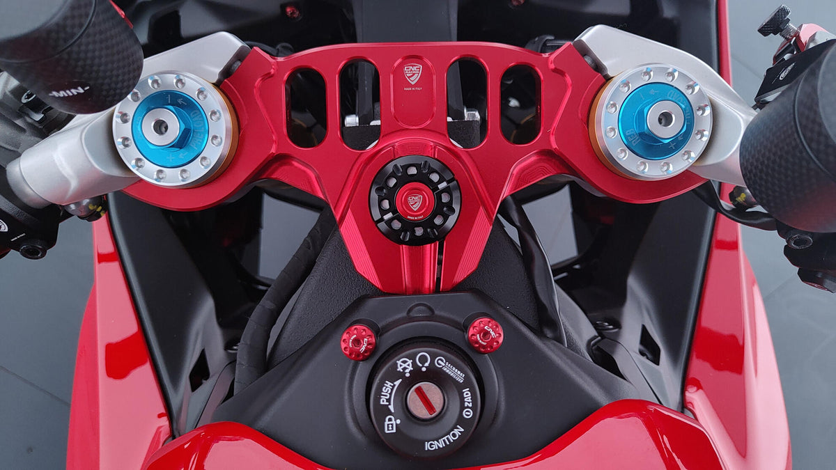 CNC Racing Triple Clamps for Ducati Panigale V2 MY2025 – Top Yoke - CNC Racing image 8