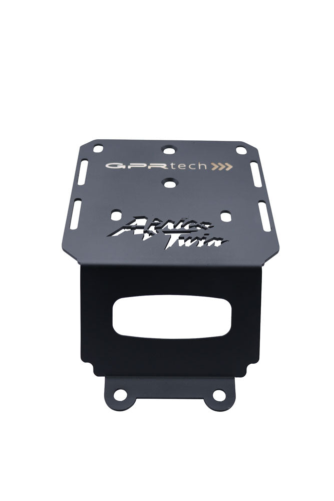 GPR Tech Alpi-Tech 35L Aluminium Top Case with Specific Fitting Plate - Honda CRF 1000 L Africa Twin Adventure Sport (2018–2020) - Silver - image 2
