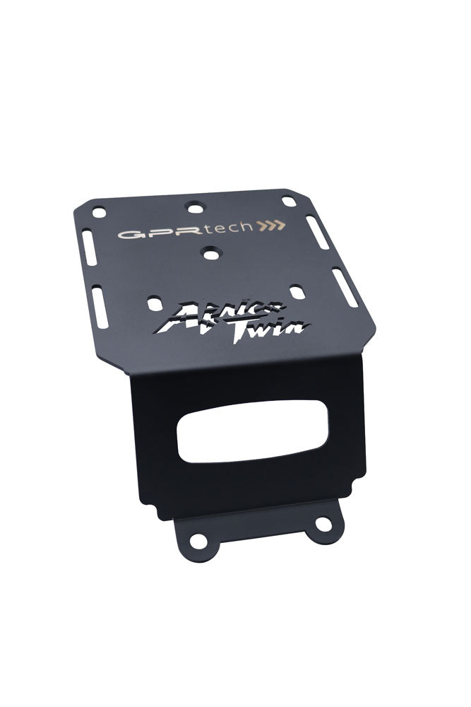 GPR Tech Alpi-Tech 35L Aluminium Top Case with Specific Fitting Plate - Honda CRF 1000 L Africa Twin Adventure Sport (2018–2020) - Silver - image 3