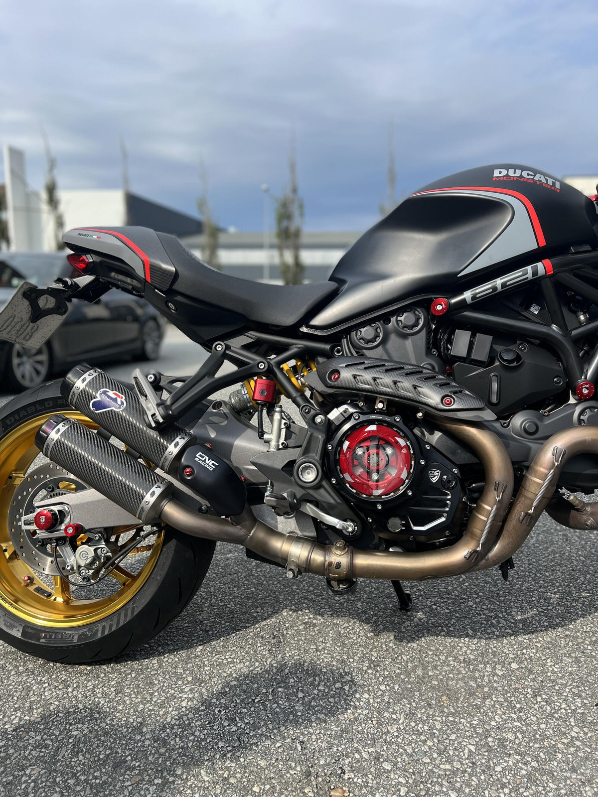 CNC Racing Hydraulic Clutch Control Conversion Kit for Clear Clutch Cover for Ducati Monster 821 - CNC Racing image 3