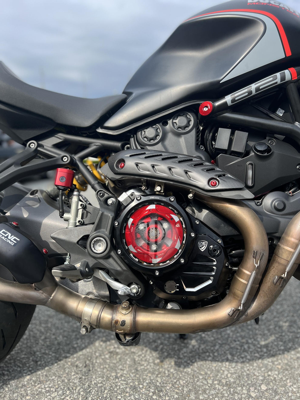 CNC Racing Hydraulic Clutch Control Conversion Kit for Clear Clutch Cover for Ducati Monster 821 - CNC Racing image 2