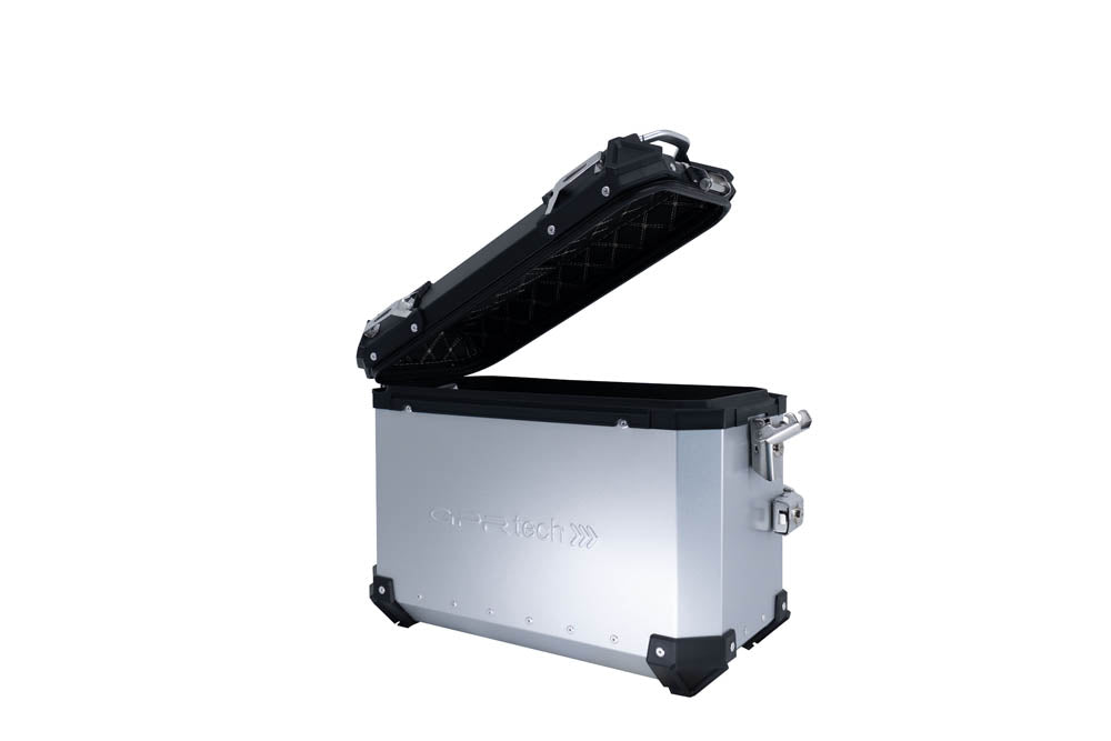 GPR Tech Industry 38L + 38L Aluminium Side Case Set - Silver - image 8