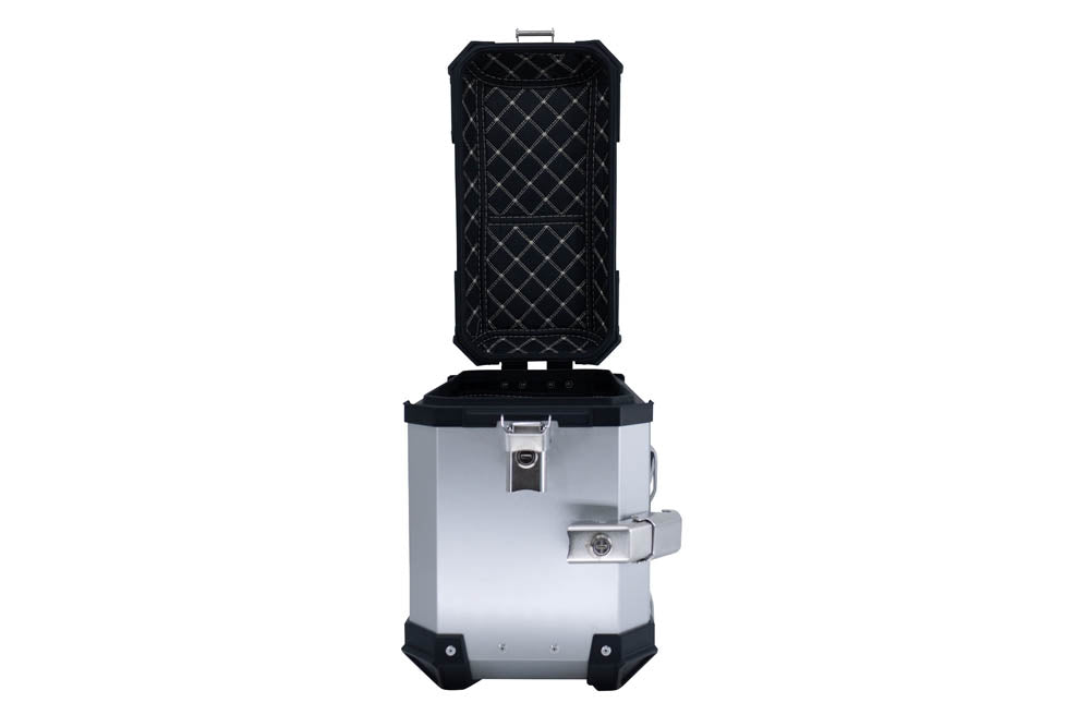 GPR Tech Industry 38L + 32L Aluminium Side Case Set - Silver - image 4