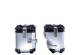 GPR Tech Industry 38L + 32L Aluminium Side Case Set - Silver
