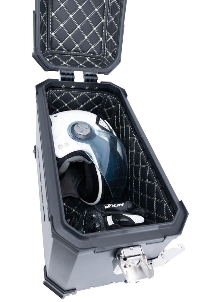 GPR Tech Industry 38L + 38L Aluminium Side Case Set - Silver - image 13