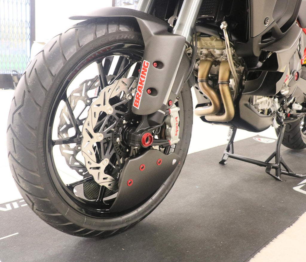 CNC Racing GP DUCTS EVO – Matte Carbon Brake Cooling System for Ducati Multistrada V4 MY2025 - CNC Racing image 3