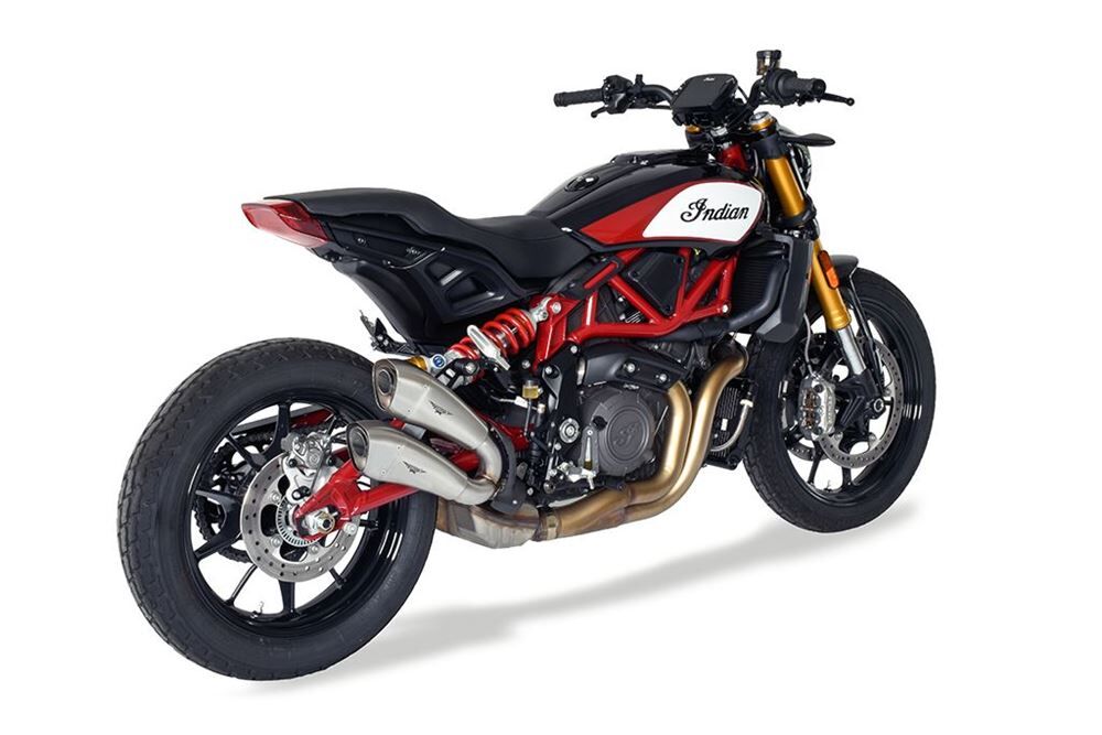 HP Corse Hydroform Short Exhaust for Indian FTR 1200/S 2019-2024 - HP Corse