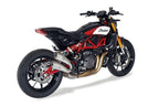 HP Corse Hydroform Short Exhaust for Indian FTR 1200/S 2019-2024 - HP Corse