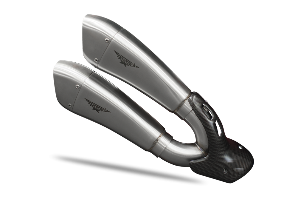 HP Corse Hydroform Short Exhaust for Indian FTR 1200/S 2019-2024 - HP Corse