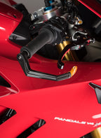 LighTech Brake Lever Guard - Carbon- Wheelbase L=132 Mm for Aprilia / BMW / CFMOTO / Ducati / Honda / KTM / Kawasaki / MV